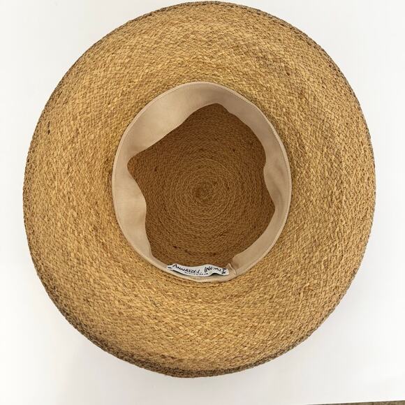 Annabel Ingall Australia Wide Brim Natural Straw Hat Tan main image 6